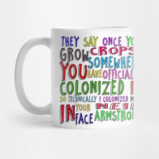 The Martian - Colonized Mars Mug